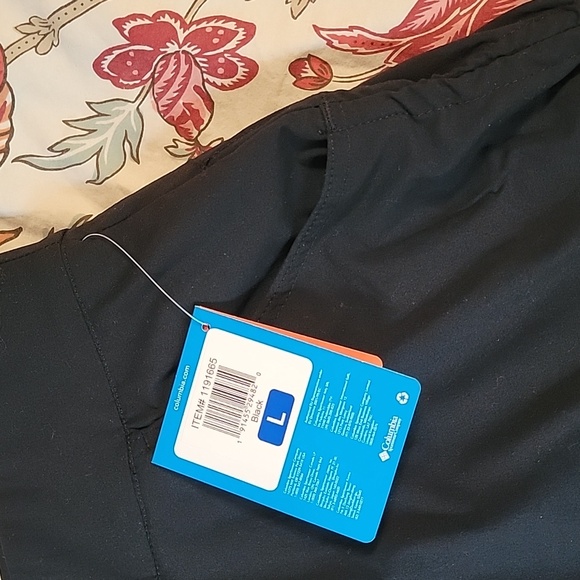 NWT Columbia Black Skort, Large - Picture 2 of 8